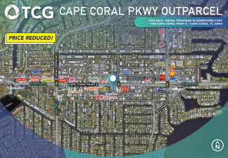 Cape Coral, FL Commercial Land - 1106 Cape Coral Pky E
