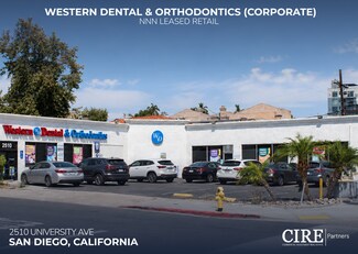 San Diego, CA Freestanding - 2502-2520 University Ave San Diego, CA Freestanding - 2502-2520 University Ave