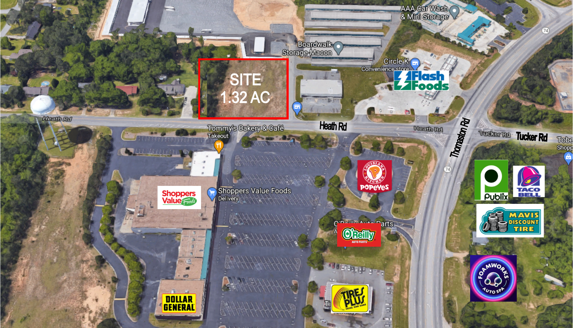 2259-2273 Heath Rd, Macon-Bibb, GA for Sale