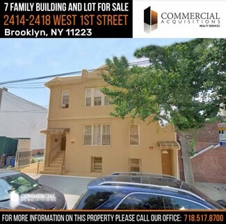 Brooklyn, NY Apartments - 2414-2418 W 1st St