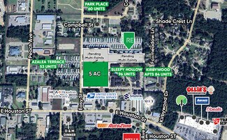 Cleveland, TX Commercial Land - 520 Easy St