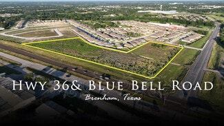 Brenham, TX Commercial - HWY 36 & Blue Bell Road