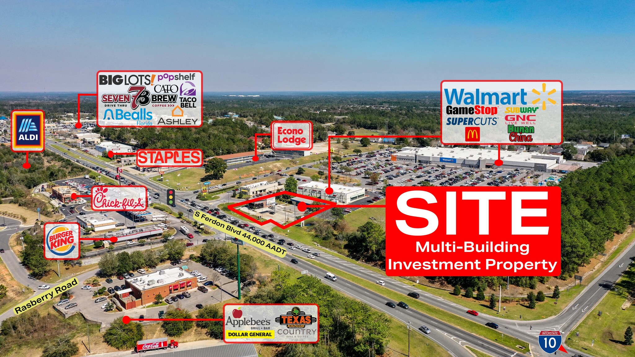 3301 S Ferdon Blvd, Crestview, FL for Sale