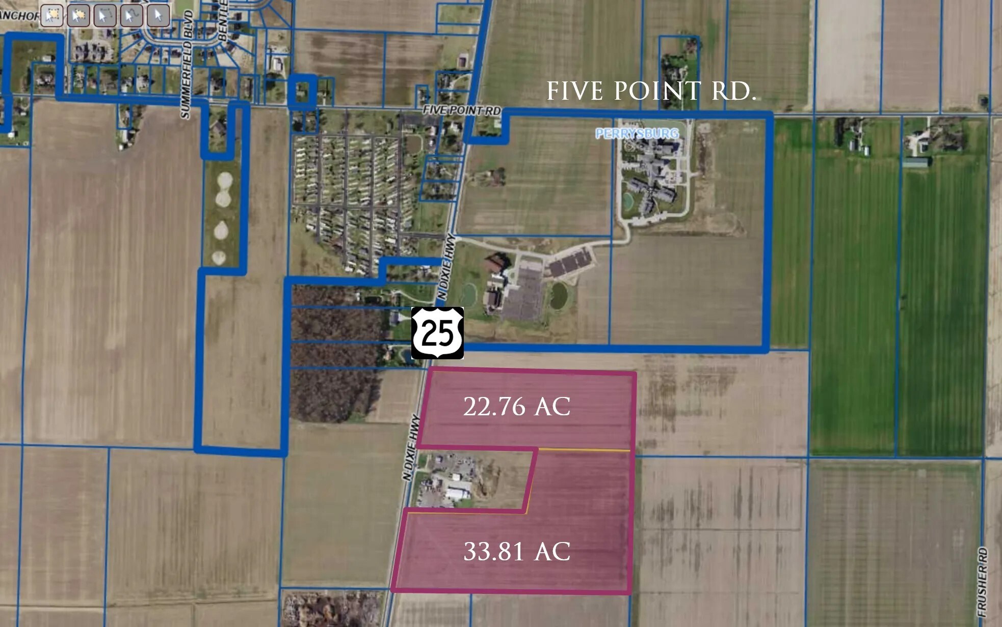 Route 25 @ Reitz Rd, Perrysburg, OH for Sale
