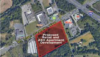 Burlington, NJ Commercial Land - Route 130 & Cedar Ln