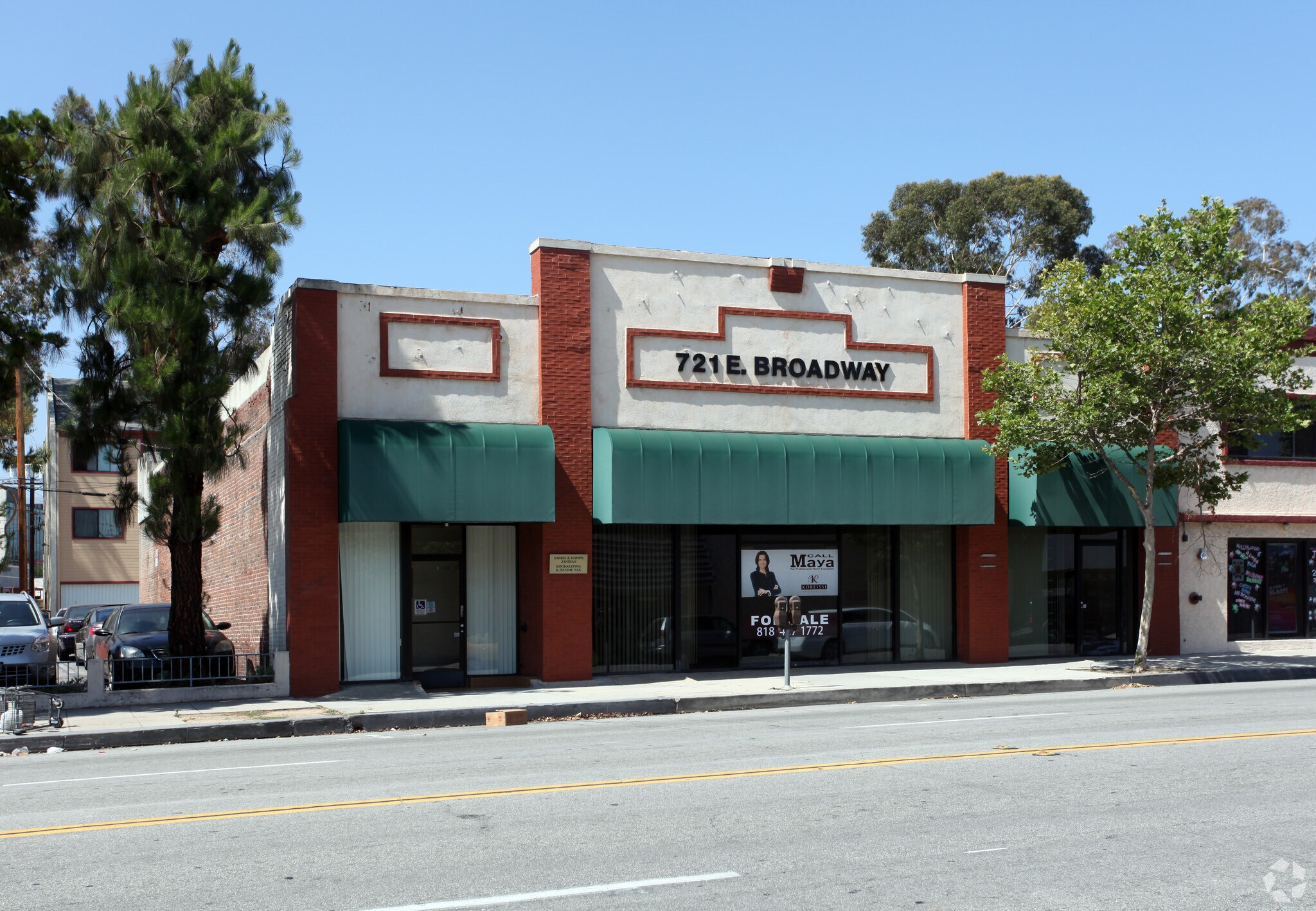721 E Broadway Glendale, CA 91205 Retail Property for Lease on