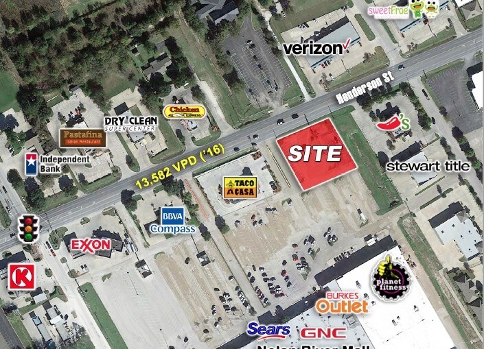 Nolan River Mall Outlot, Cleburne, TX for Rent