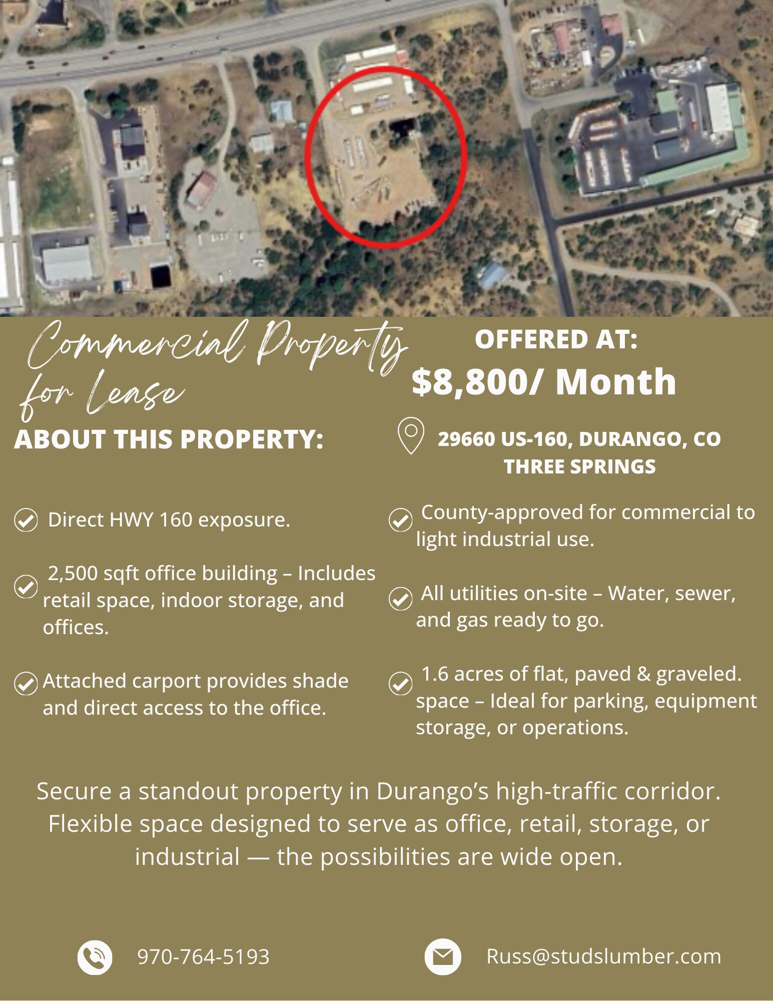 29660 US-160 Hwy, Durango, CO for Rent