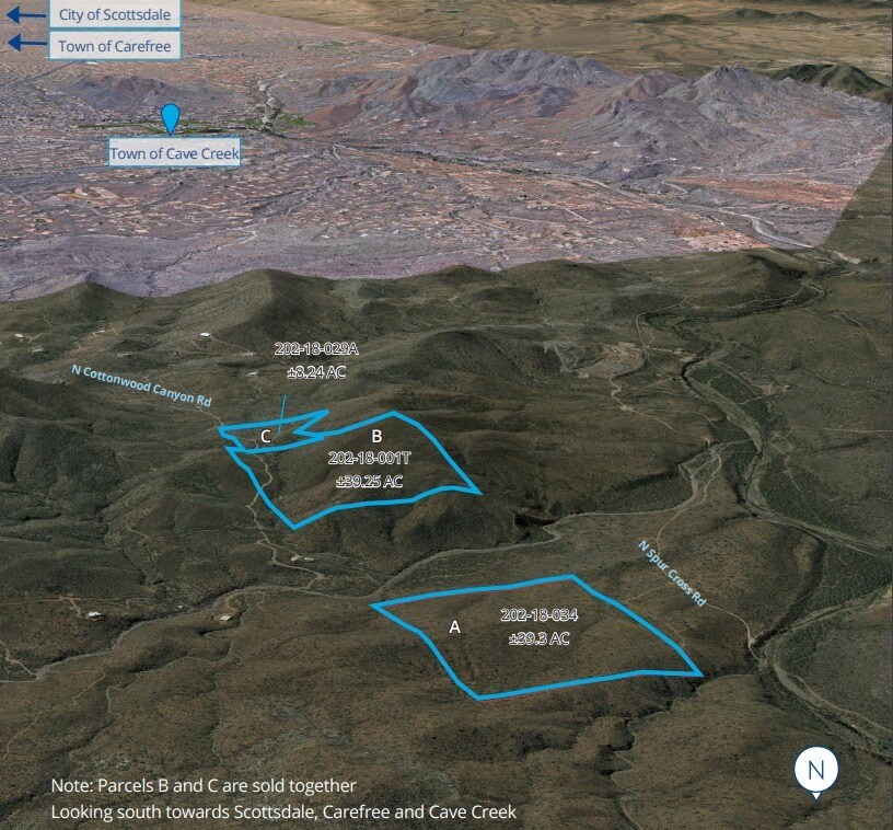 Spur Cross Acreage, Cave Creek, AZ for Sale