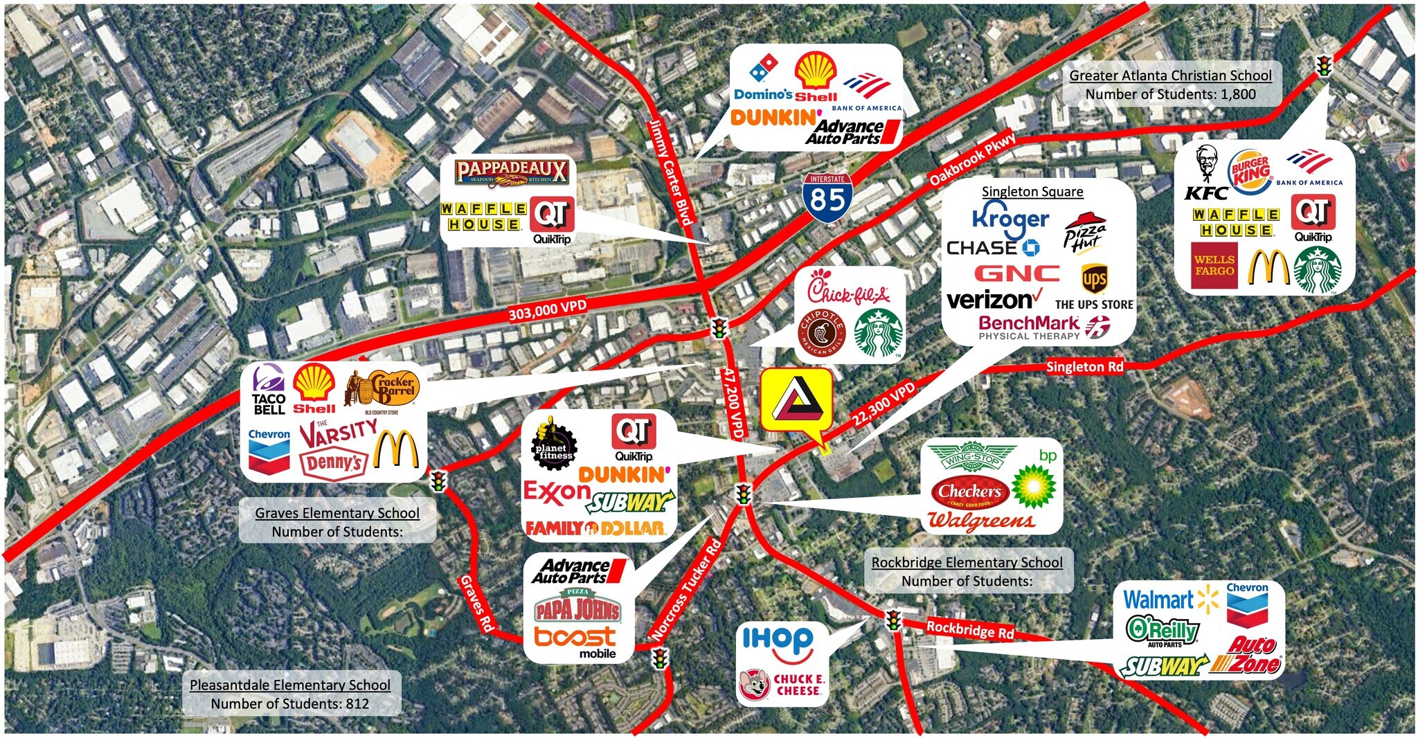6070 Singleton Road, Norcross, GA for Rent