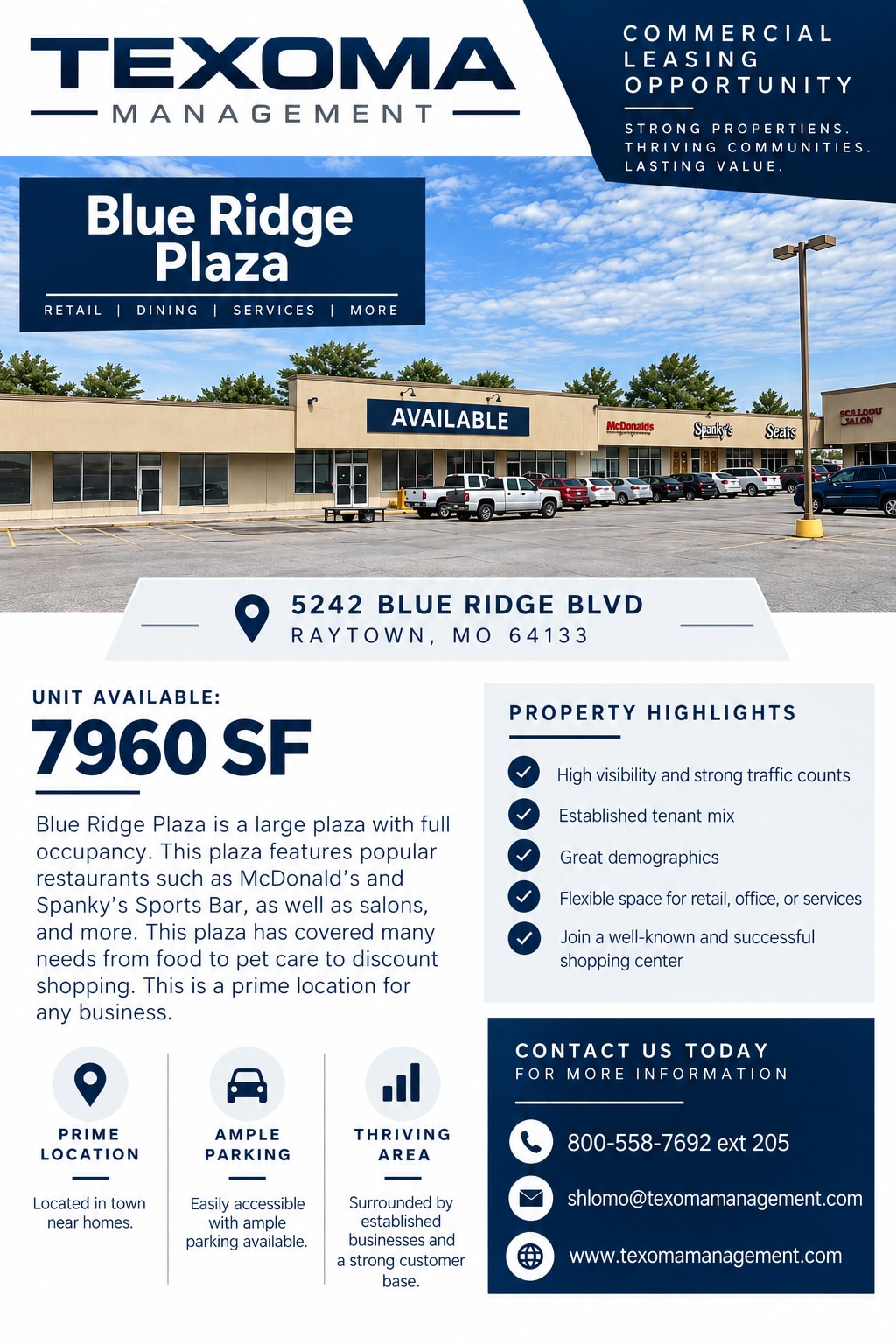 5210-5252 Blue Ridge Blvd, Raytown, MO for Rent