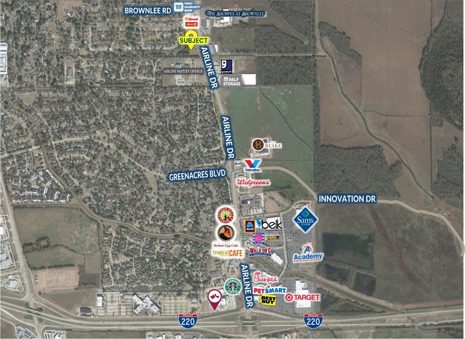 0 Airline Dr, Bossier City, LA for Sale