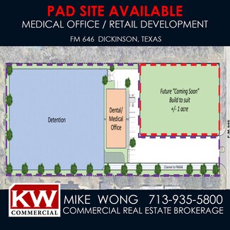 Dickinson, TX Commercial Land - 403 FM 646