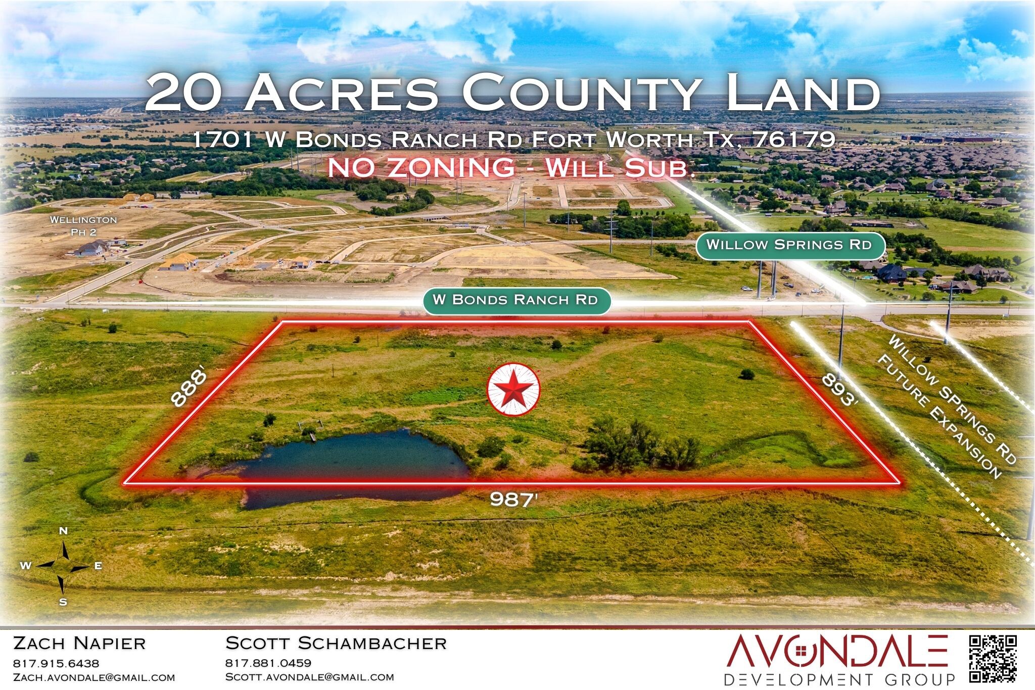 1701 Bonds Ranch Rd, Fort Worth, TX for Sale