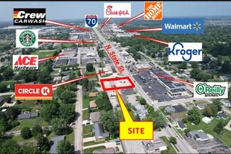 Greenfield, IN Commercial Land - 1104 N State St Greenfield, IN Commercial Land - 1104 N State St