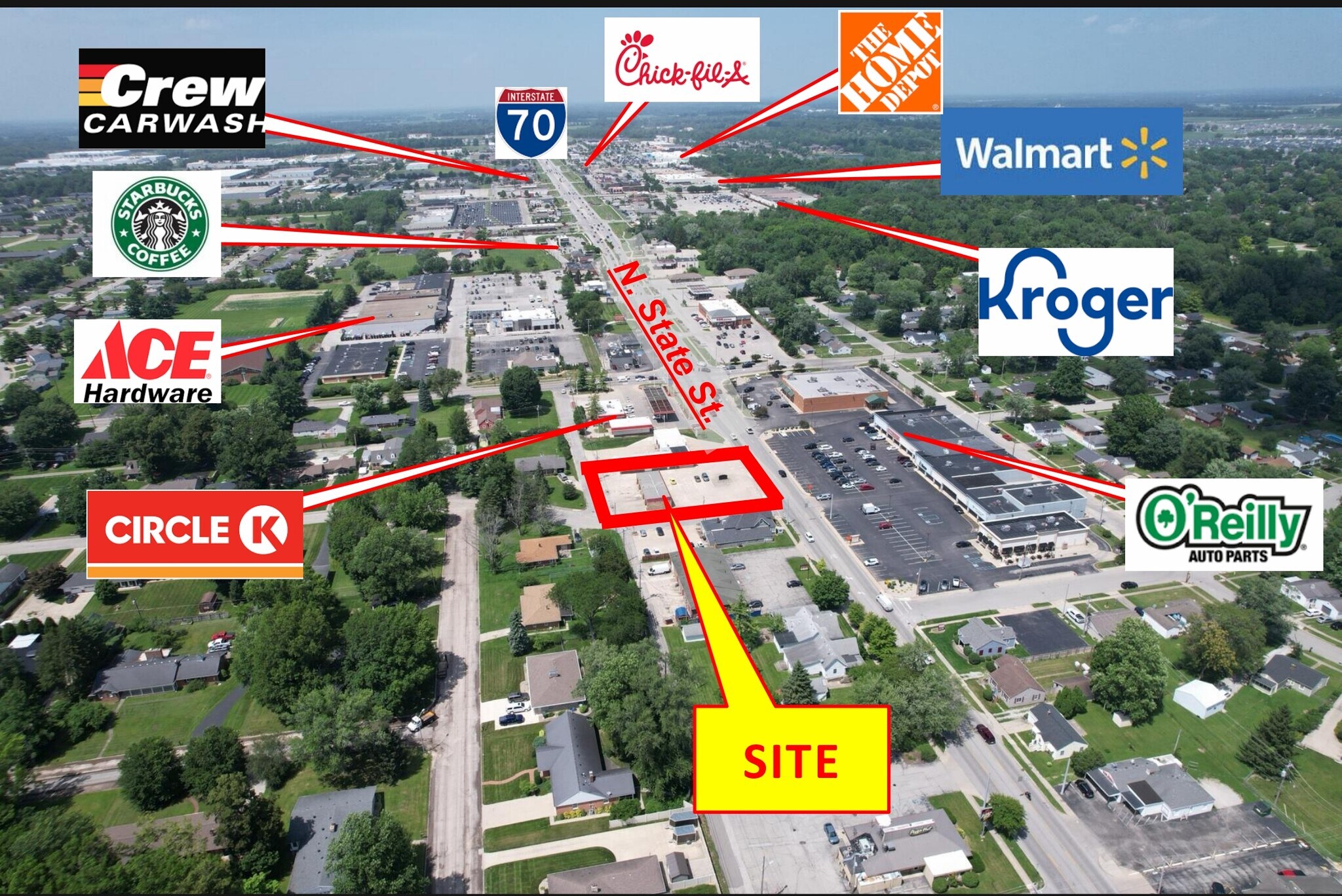 1104 N State St, Greenfield, IN for Rent
