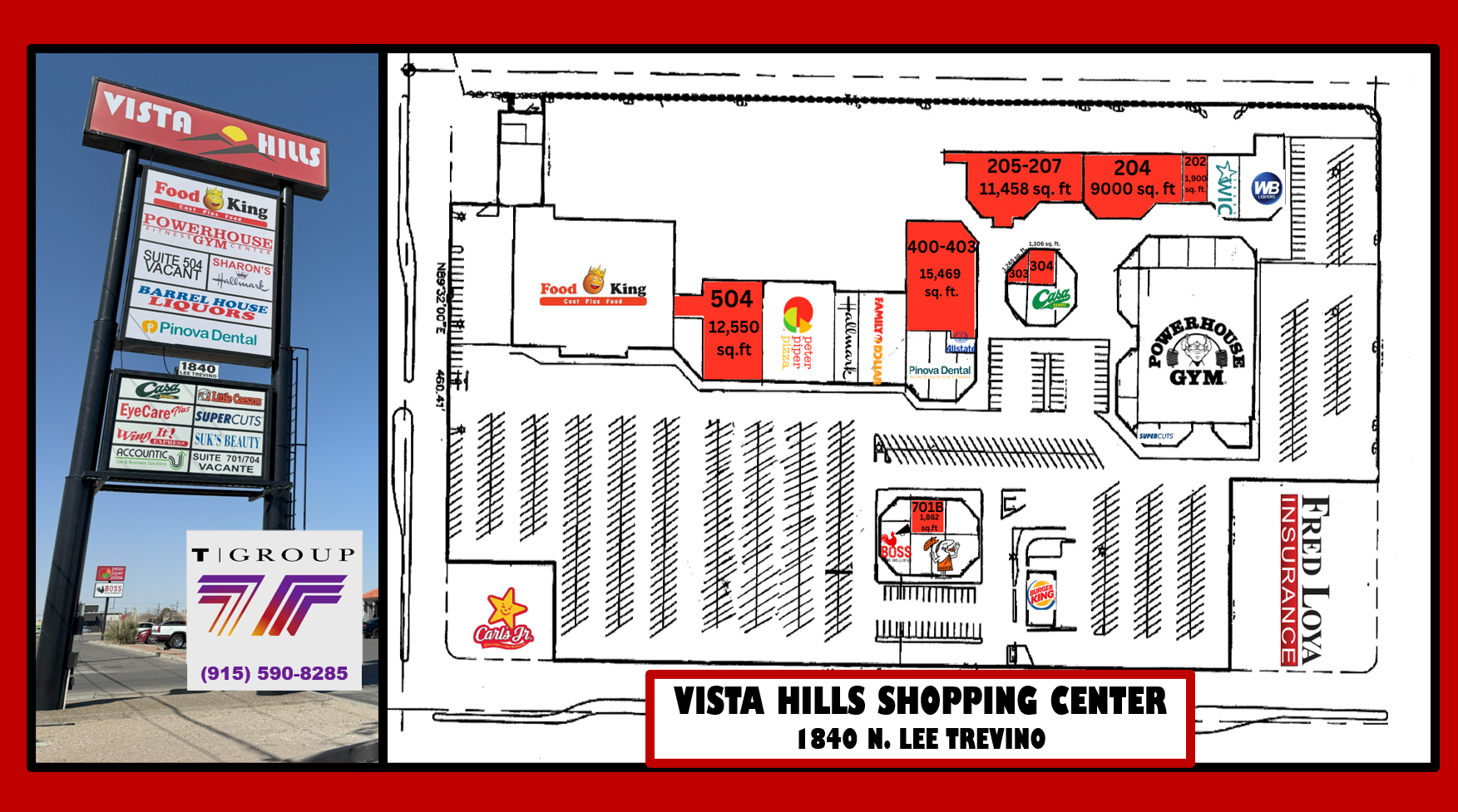 1840 N Lee Trevino Dr, El Paso, TX for Rent