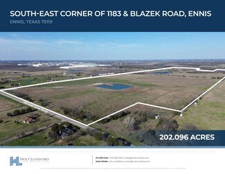 Ennis, TX Agricultural Land - SEC FM 1183 & Blazek Rd