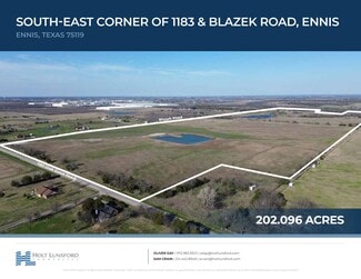 Ennis, TX Agricultural - SEC FM 1183 & Blazek Rd