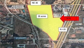 Oklahoma City, OK Commercial Land - N I-35 Service Rd
