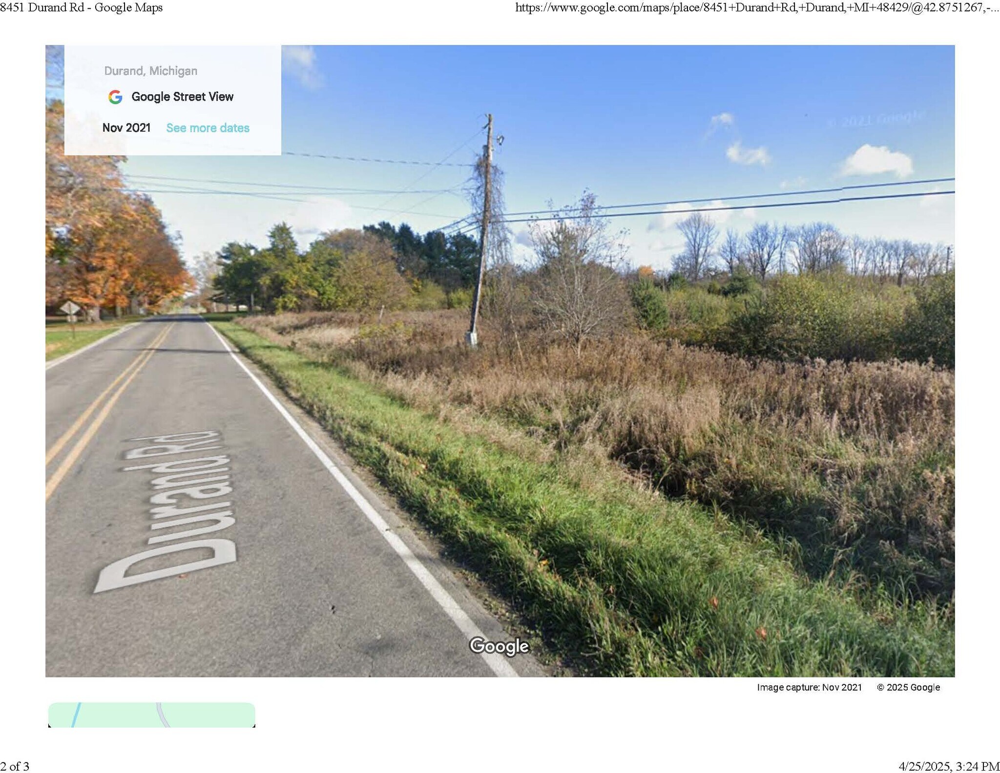 0000 Durand Road, Durand, MI for Sale