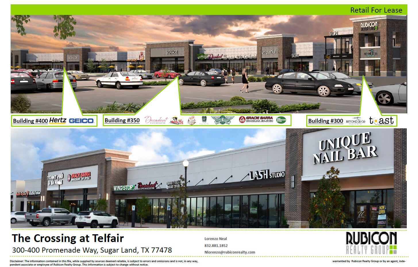 350400 Promenade Way Sugar Land, TX 77479 Shopping Center Property