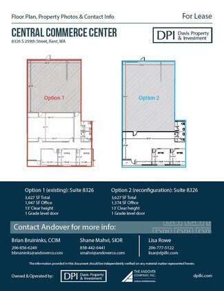 Kent, WA Industrial - 8316-8330 S 259th St