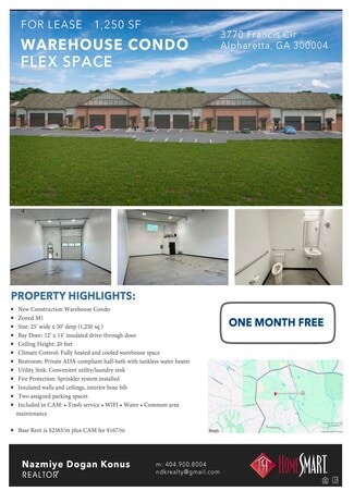 Alpharetta, GA Industrial - 3770 Francis Cir