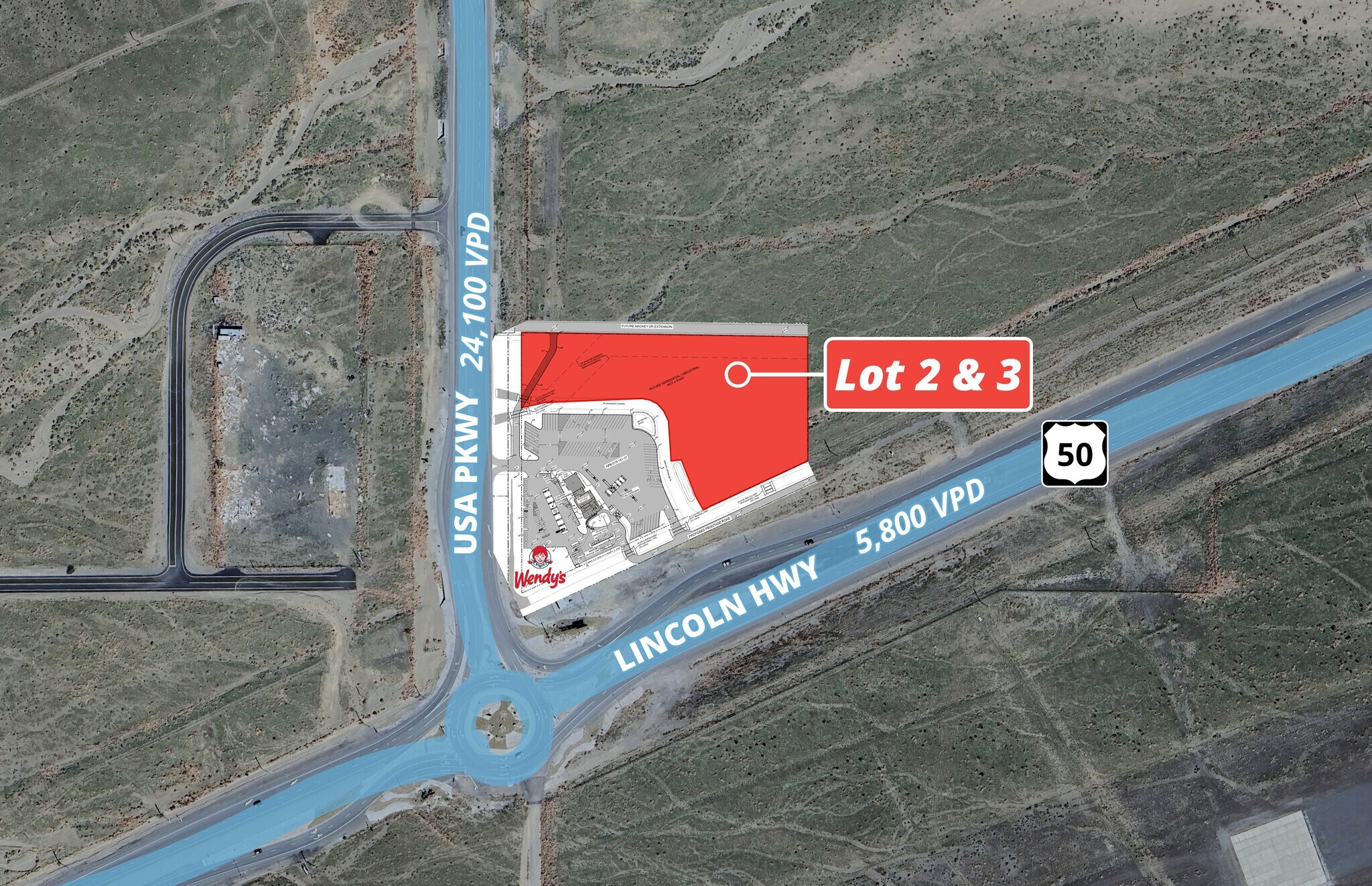 NEC USA Parkway & Highway 50, Silver Springs, NV for Rent