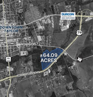 Taylor, TX Commercial Land - Carlos G Parker blvd