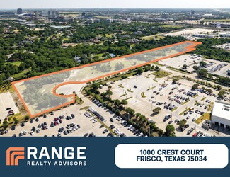 Frisco, TX Commercial Land - 1000 Crest Court