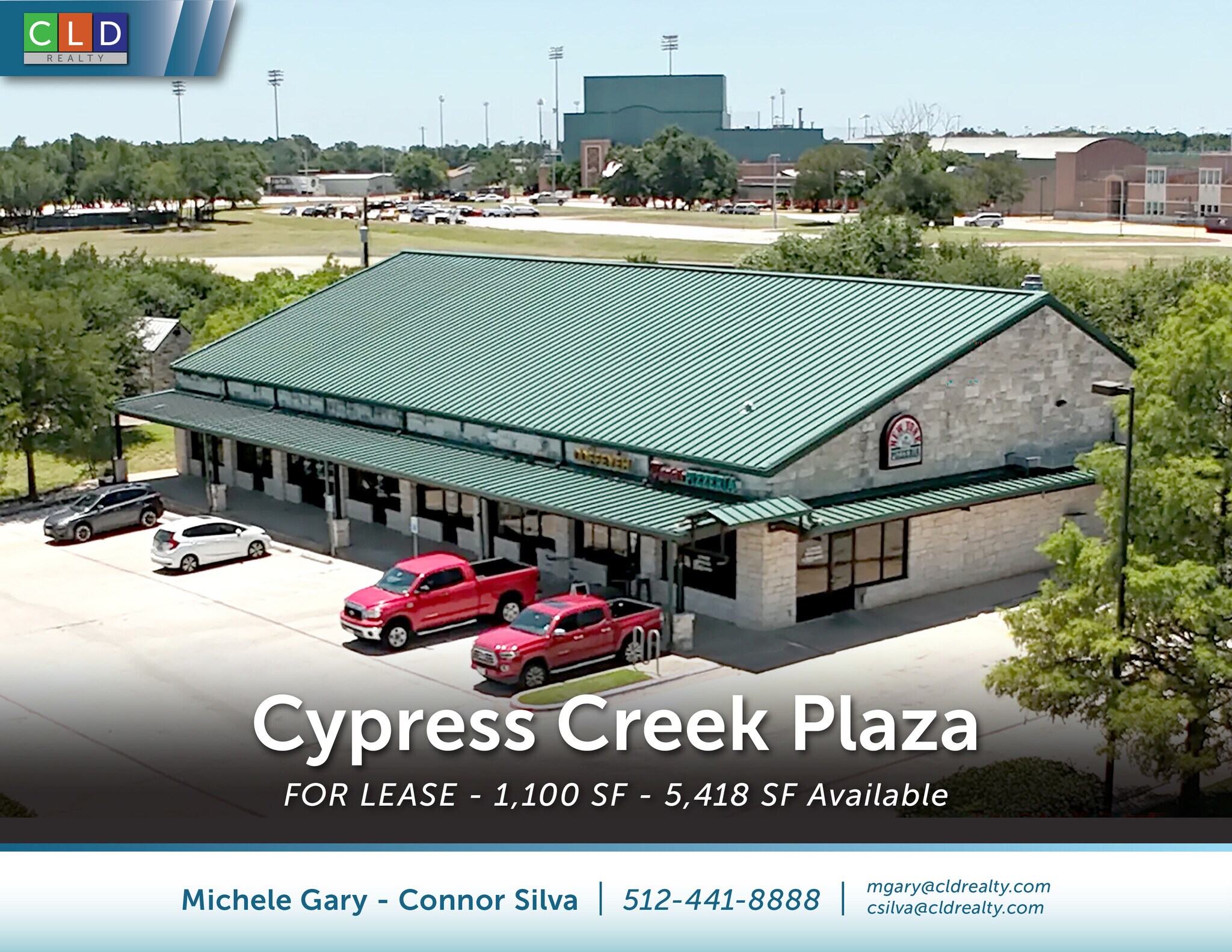 2100 Cypress Creek Rd, Cedar Park, TX for Rent