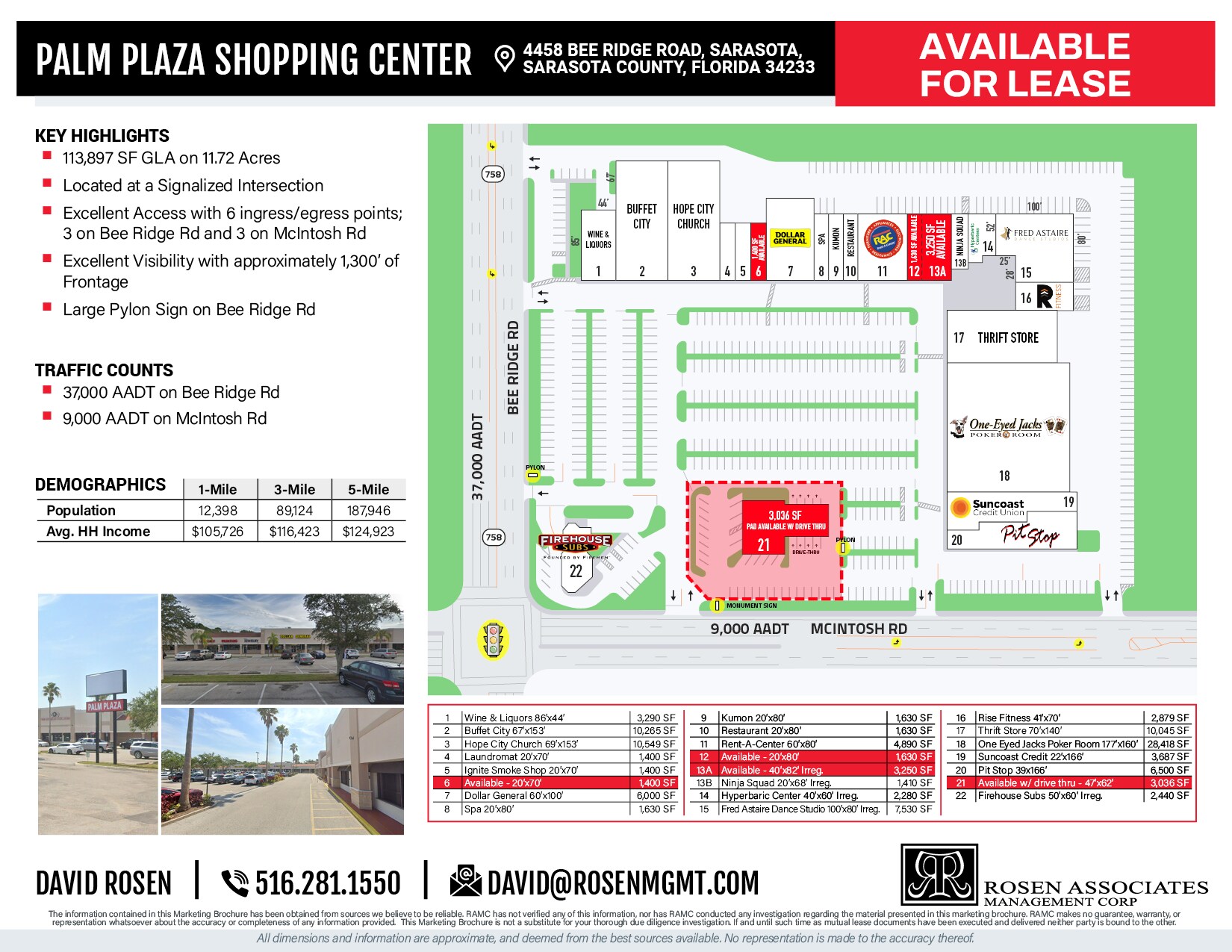 4400 Bee Ridge Rd, Sarasota, FL for Rent