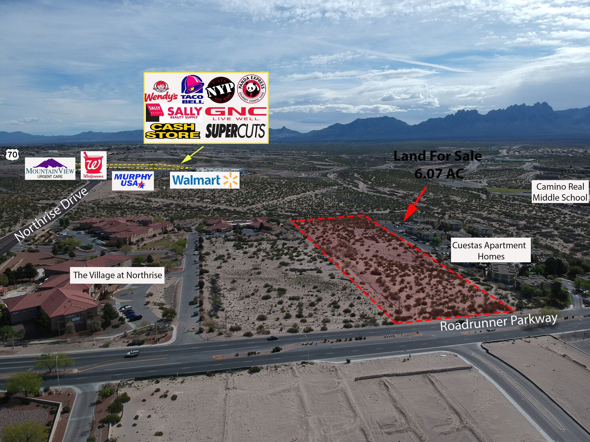Roadrunner Pkwy, Las Cruces, NM for Sale