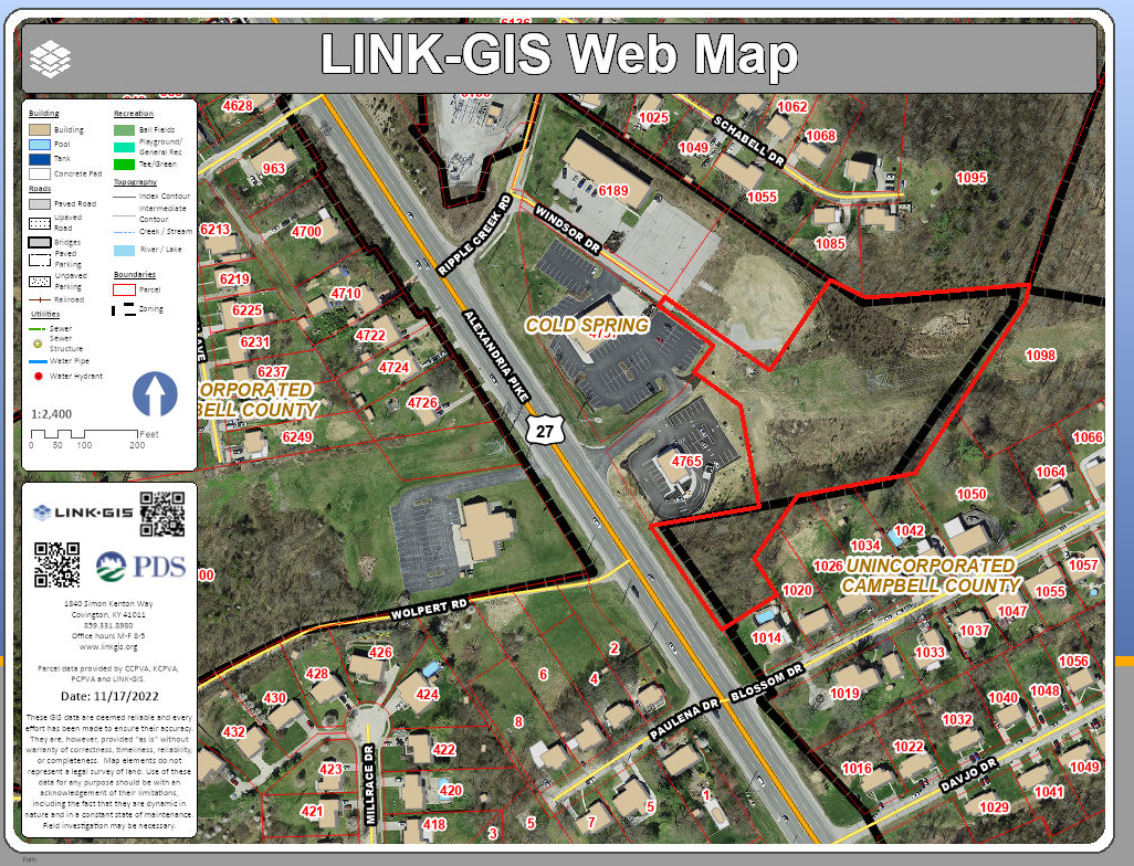 US 27 & Windsor Drive, Cold Spring, KY for Sale