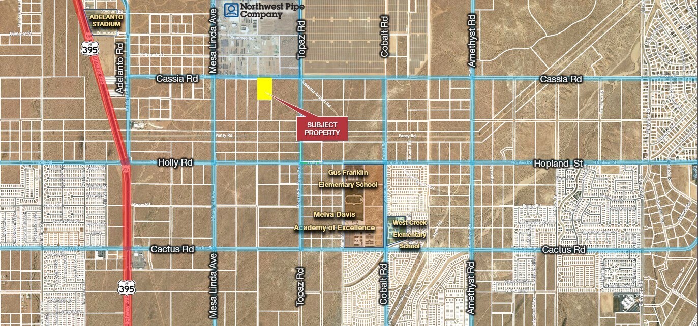 0 Cassia Rd, Adelanto, CA for Sale