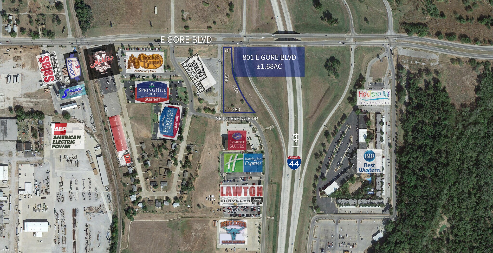 801 E Gore Blvd, Lawton, OK for Sale
