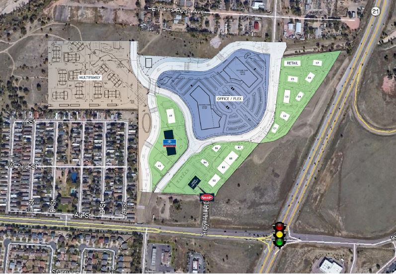 NWC of S Powers Blvd and Airport Rd, Colorado Springs, CO for Sale