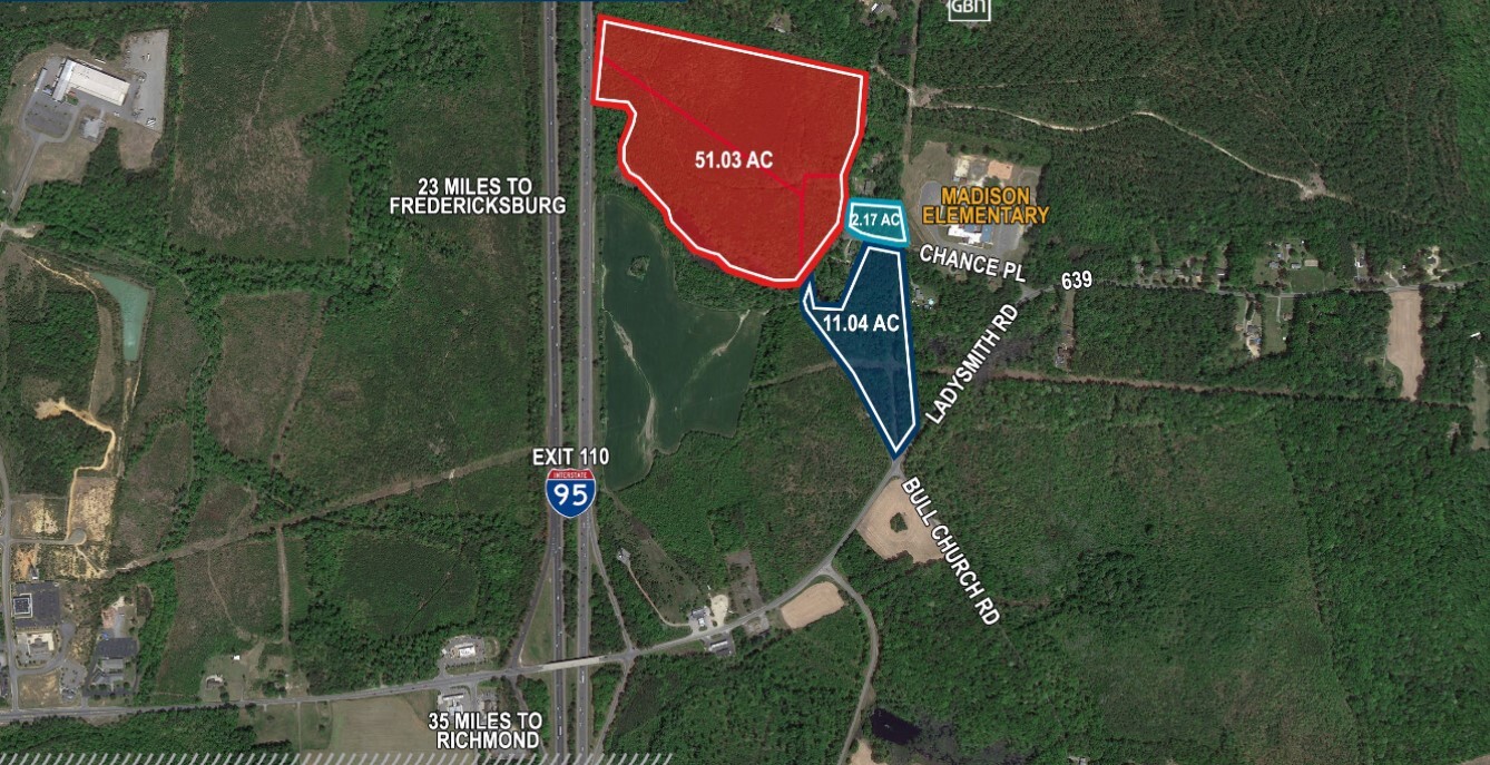 Bull Church Rd @ Chance Place, Ruther Glen, VA for Sale