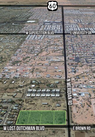 Apache Junction, AZ Commercial Land - Meridian Dr @ Brown Rd