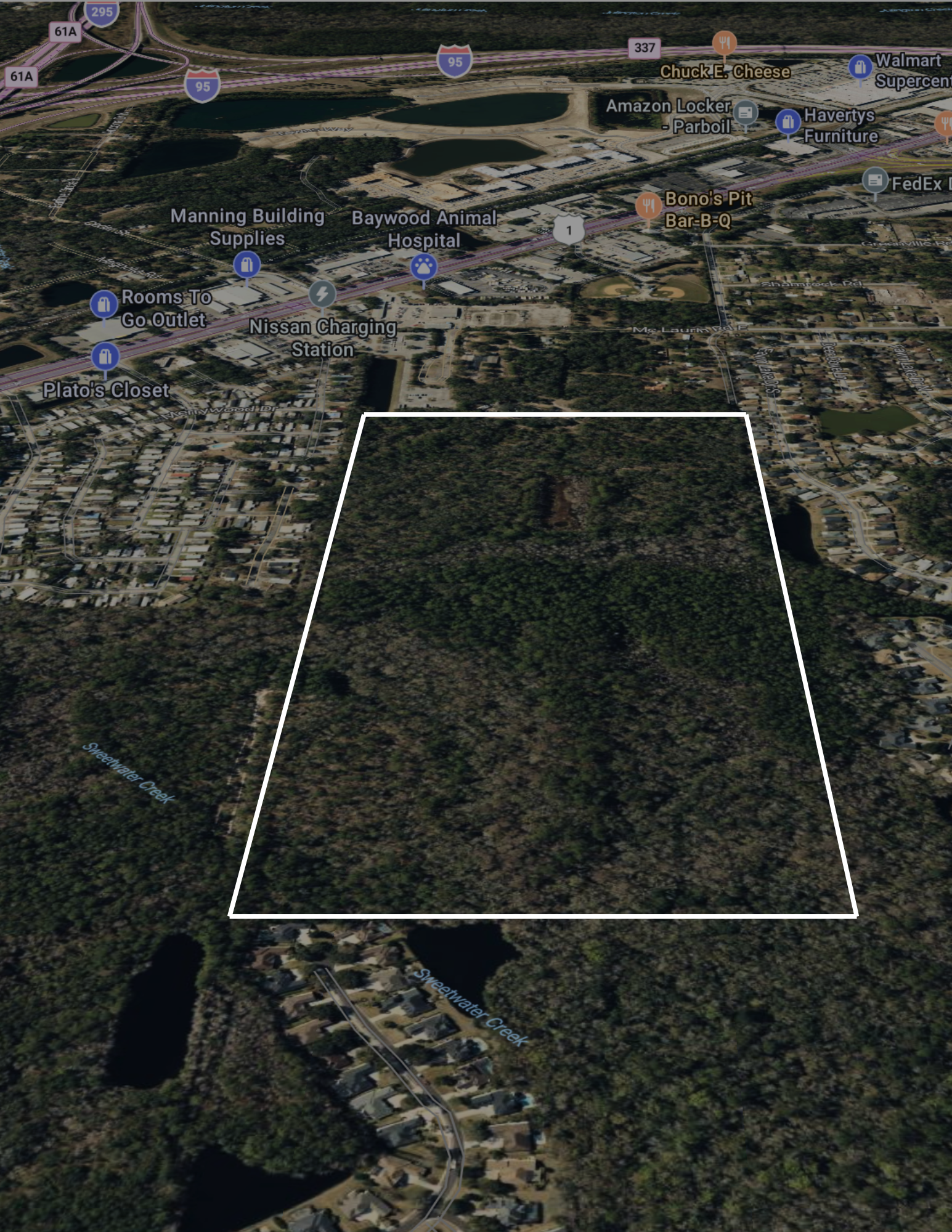 SE Corner of McLaurin Rd and McLaurin East rd, Jacksonville, FL for Sale