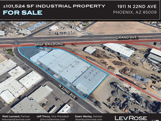 Phoenix, AZ Warehouse - 1911 N 22nd Ave