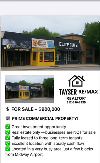 Chicago, IL Storefront - 4342-4346 W 63rd St