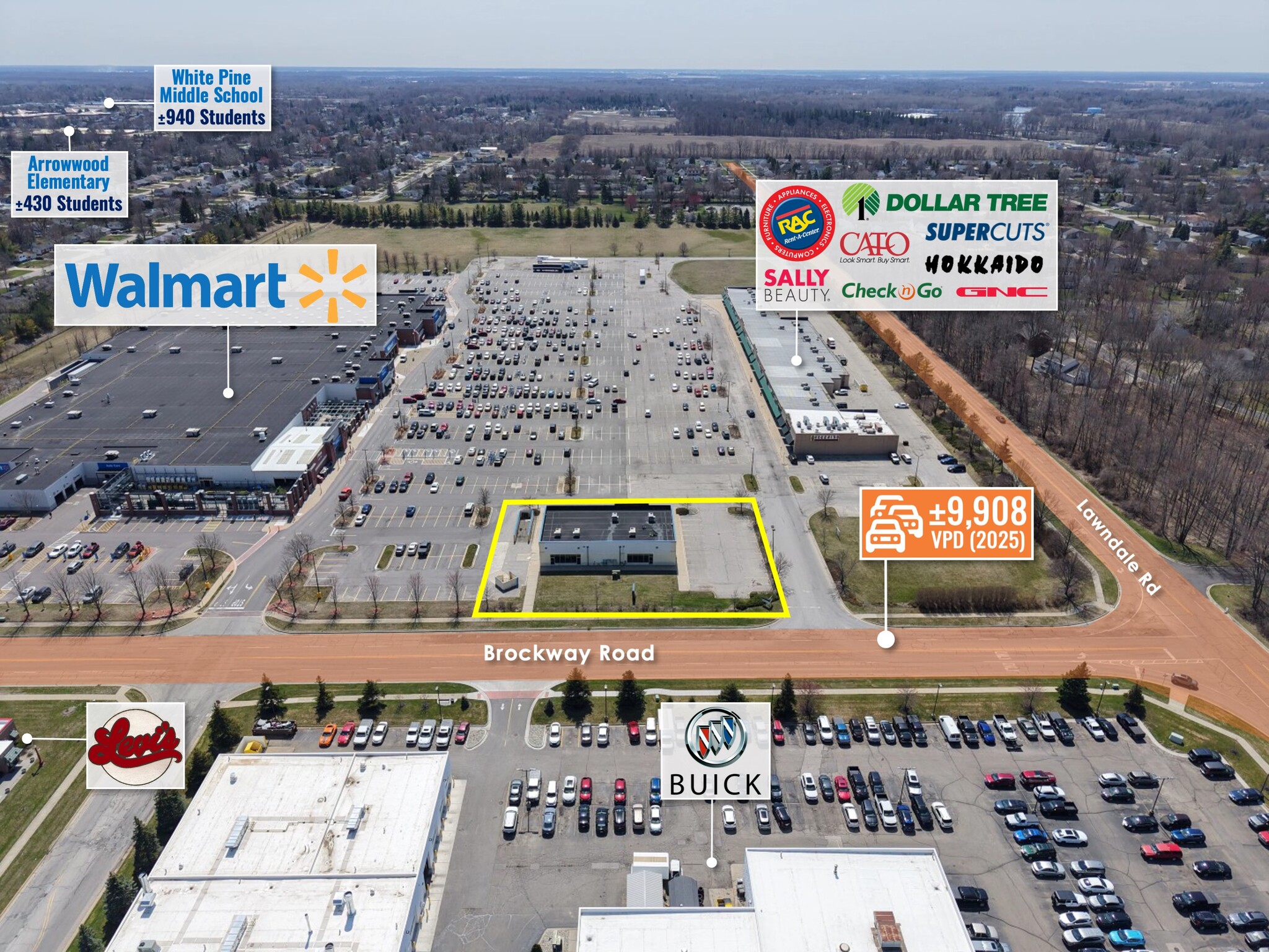 5901 Brockway Rd, Saginaw, MI for Rent