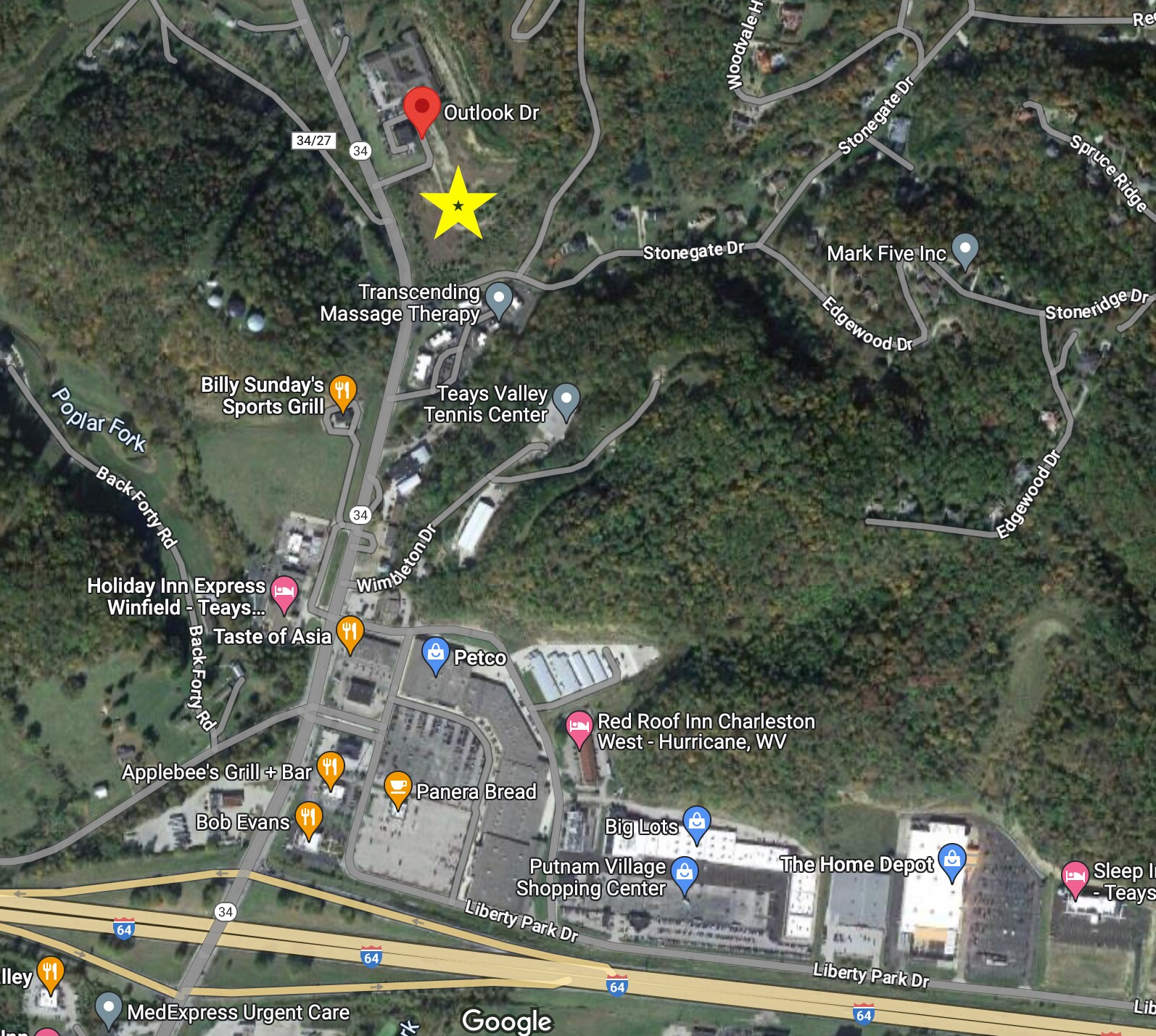 0 Outlook Drive, Hurricane, WV for Sale