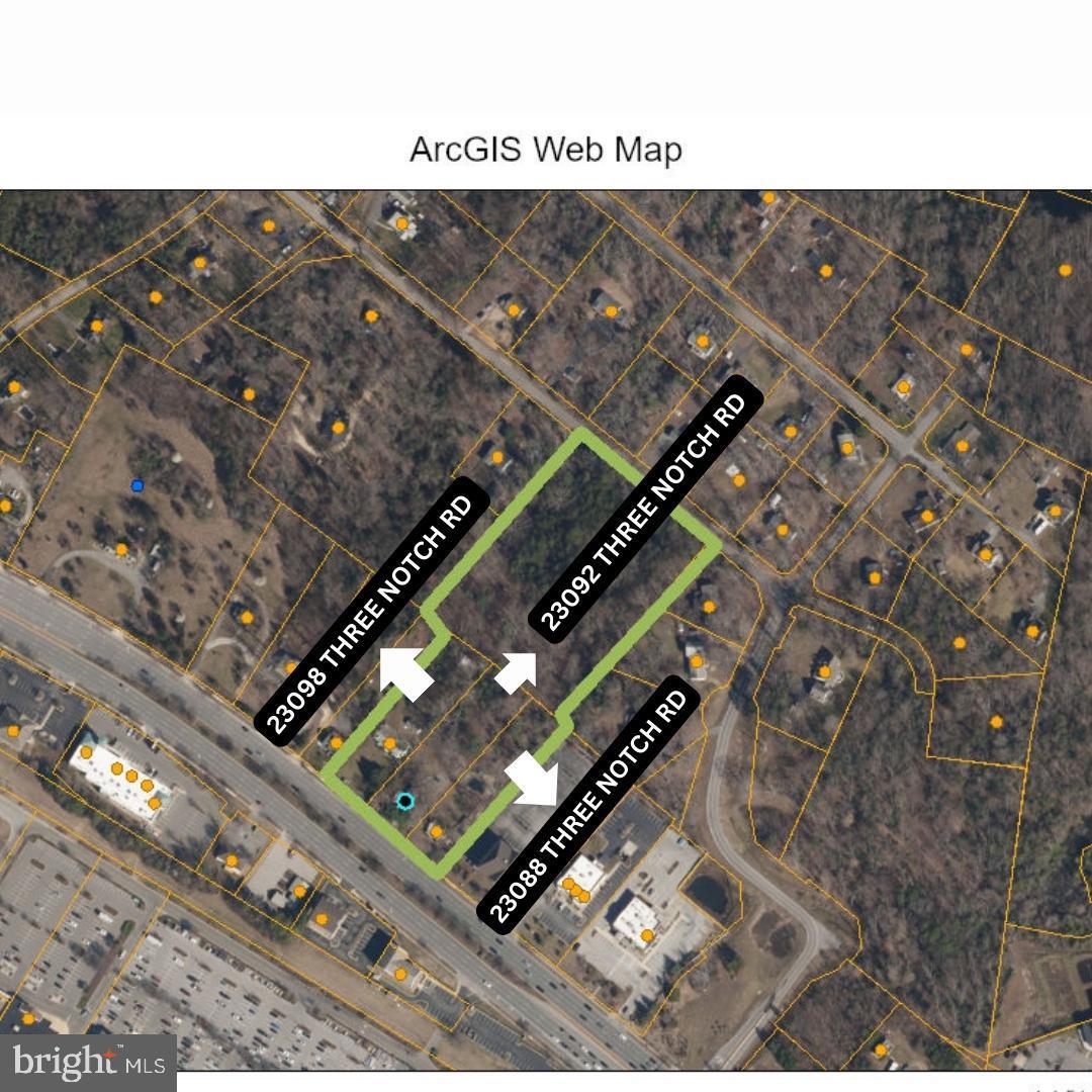 23092 23092, 23088, 23098 THREE NOTCH RD Rd, California, MD for Sale