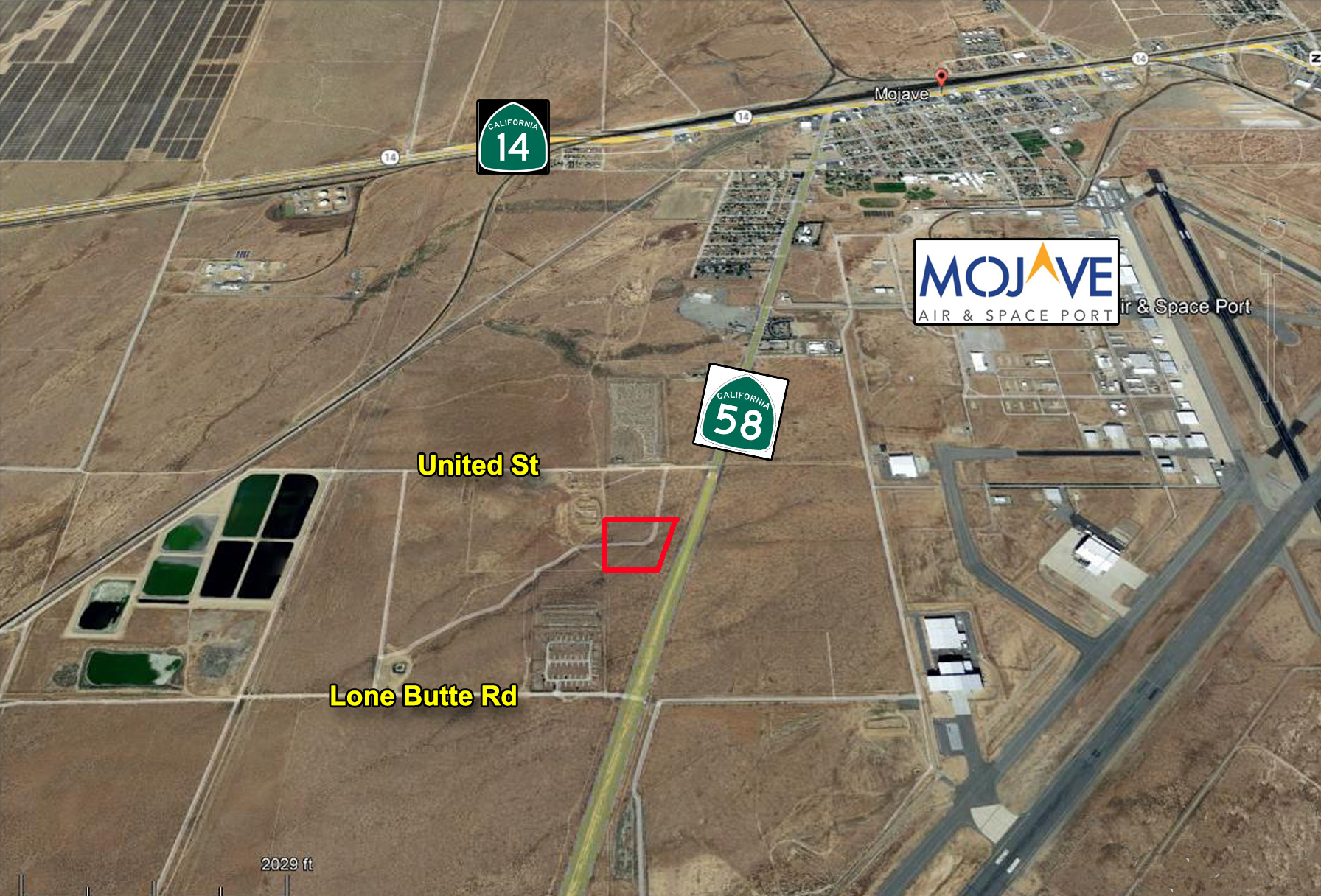 Hwy 58 & Lone Butte Rd, Mojave, CA for Rent