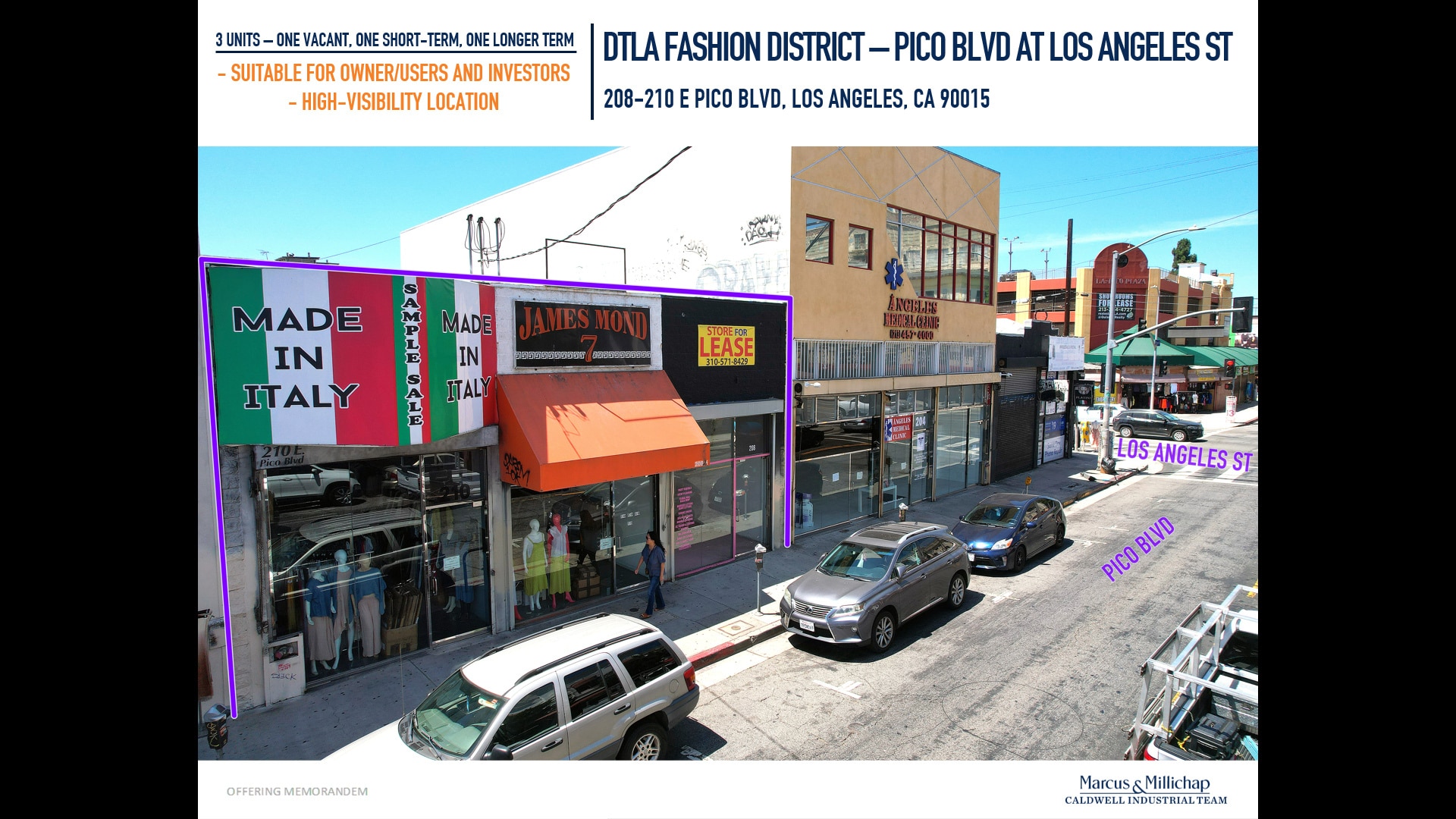 208-210 E Pico Blvd, Los Angeles, CA for Sale