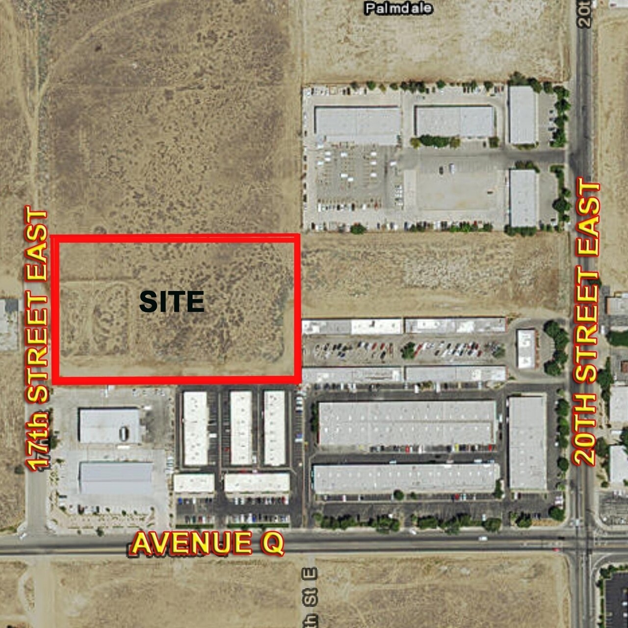 Vic 17th Street East & Ave. Q @ 17th St. E and Ave. Q, Palmdale, CA for Sale