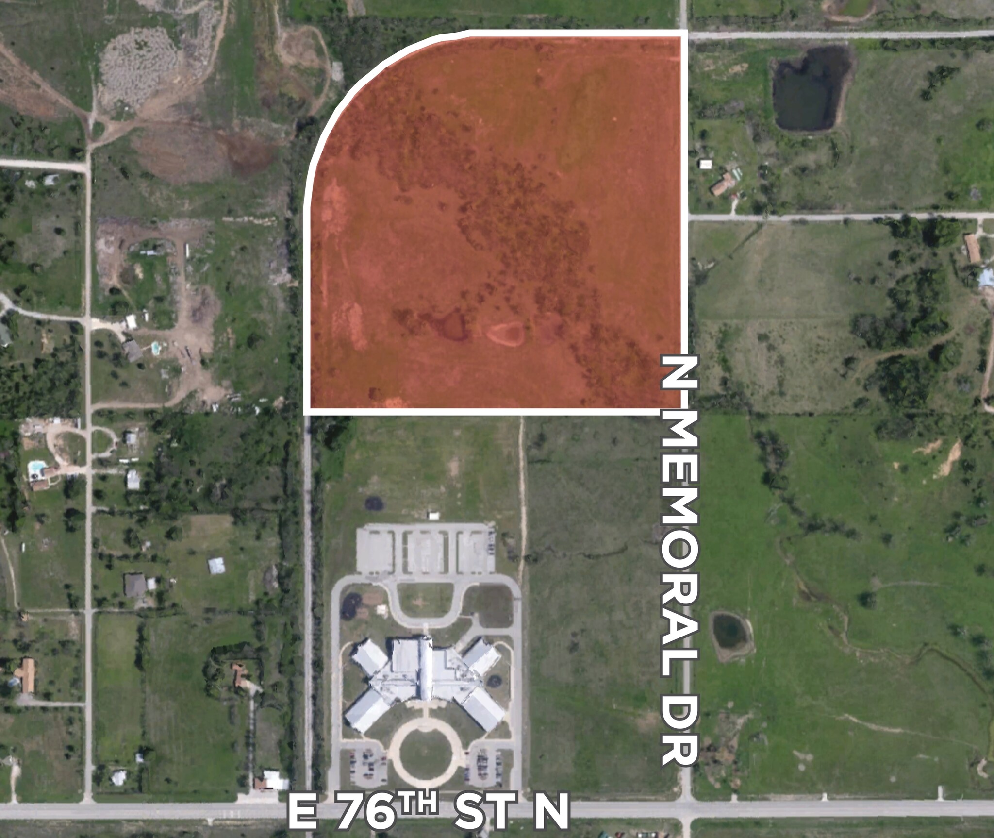 76th St N & N Memorial Dr, Owasso, OK for Sale